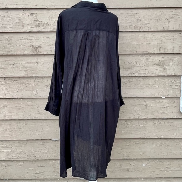 NWT! Swimsuits for All Shea high-low button cover shirt! - Picture 5 of 6